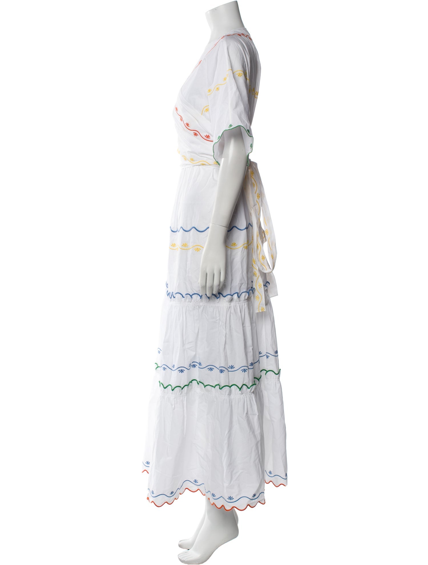 Tory Burch Striped Long Dress