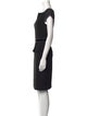 Tory Burch V-Neck Knee-Length Dress