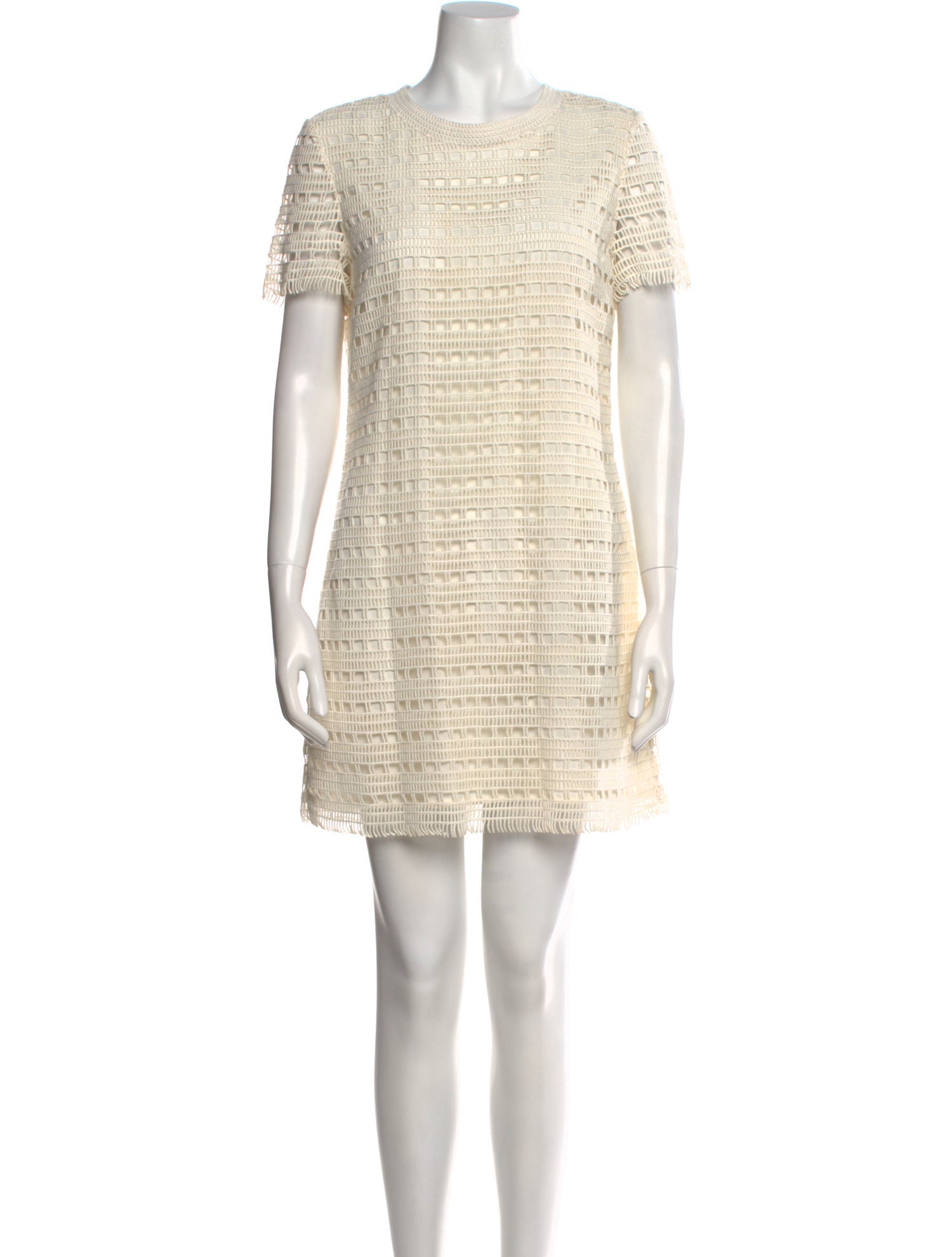 Tory Burch Crochet Mini Dress
