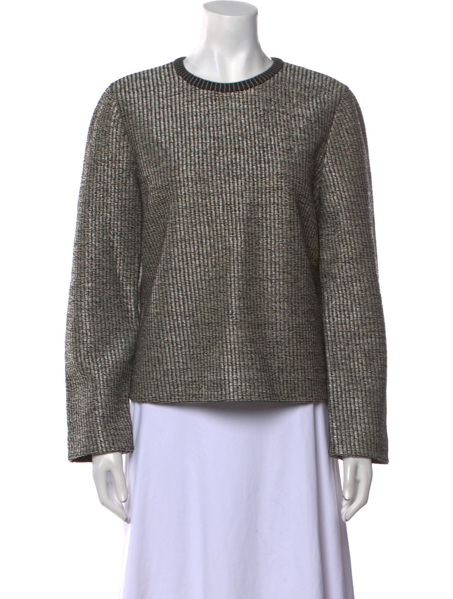 Tory Burch Printed Crew Neck Sweatshirt