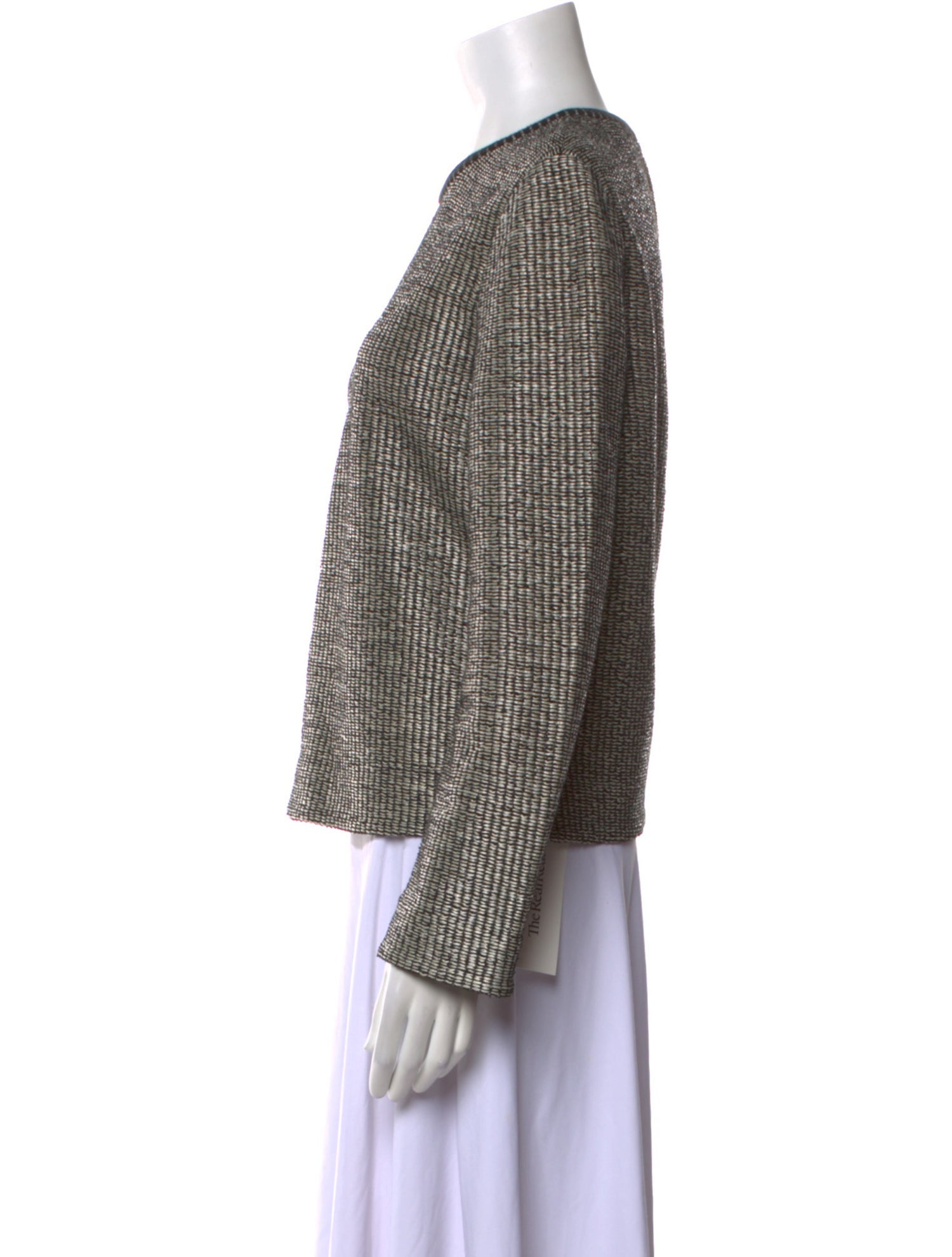 Tory Burch Printed Crew Neck Sweatshirt