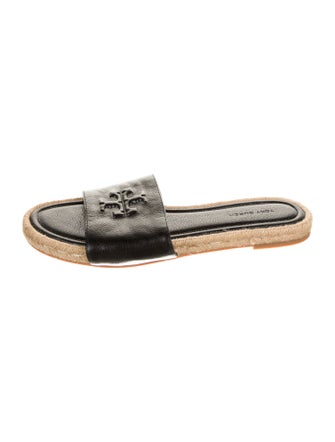 Tory Burch Leather Slides