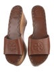 Tory Burch Leather Slides