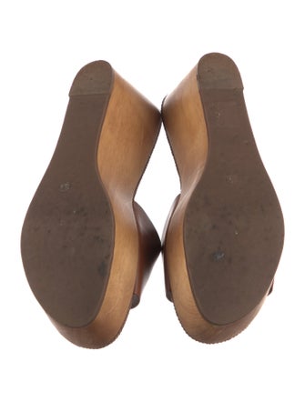 Tory Burch Leather Slides