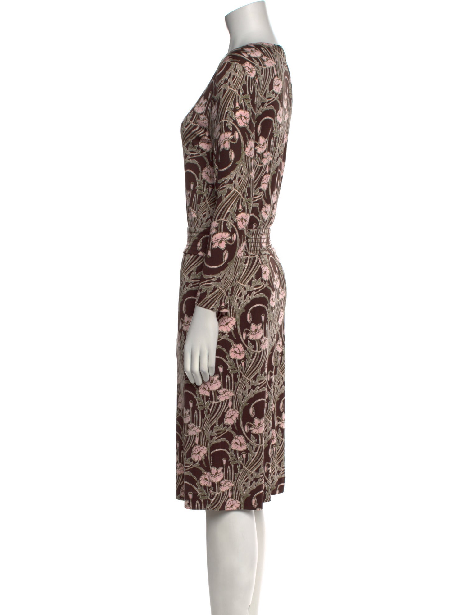 Tory Burch Silk Midi Length Dress