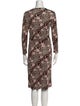 Tory Burch Silk Midi Length Dress