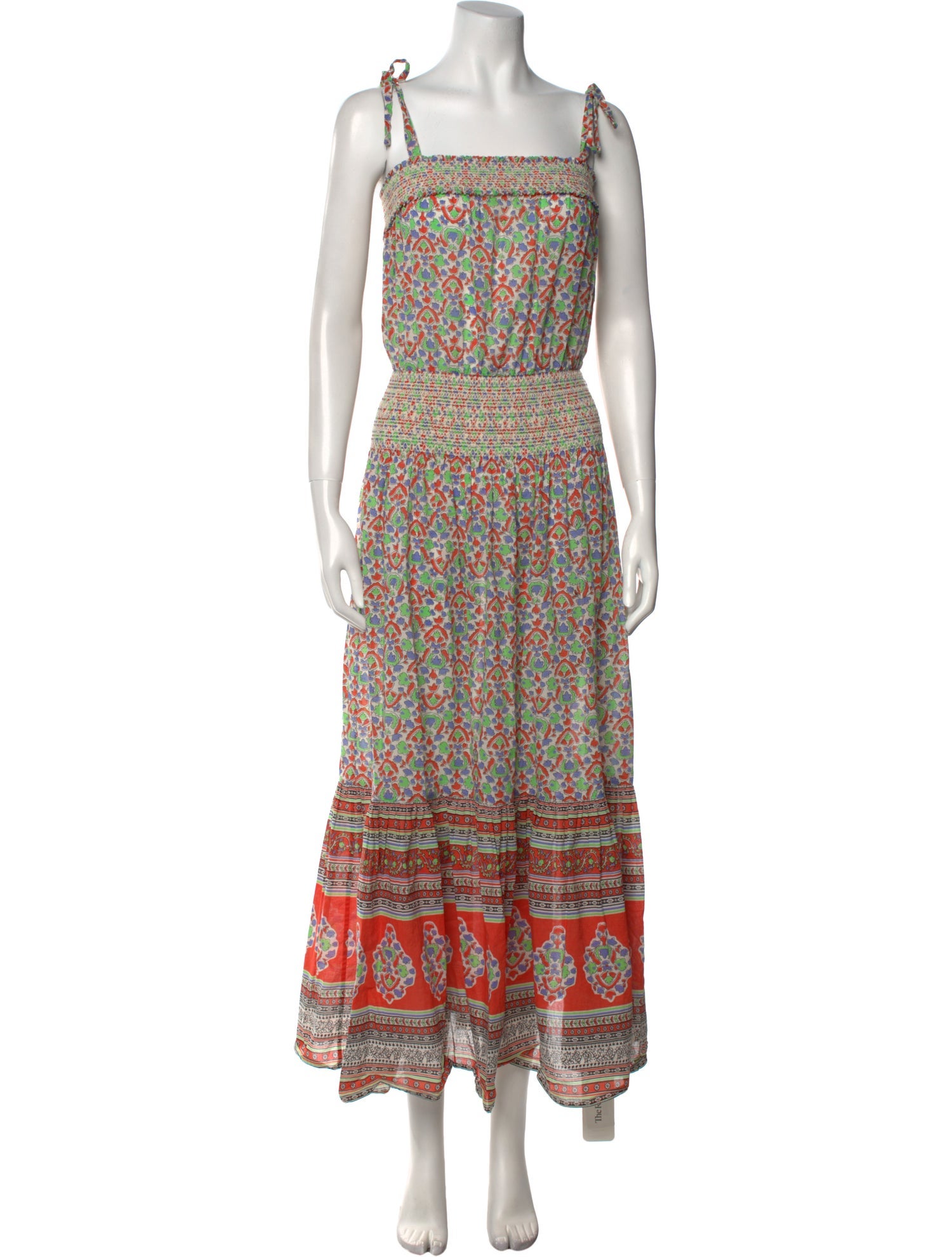Tory Burch Floral Print Long Dress
