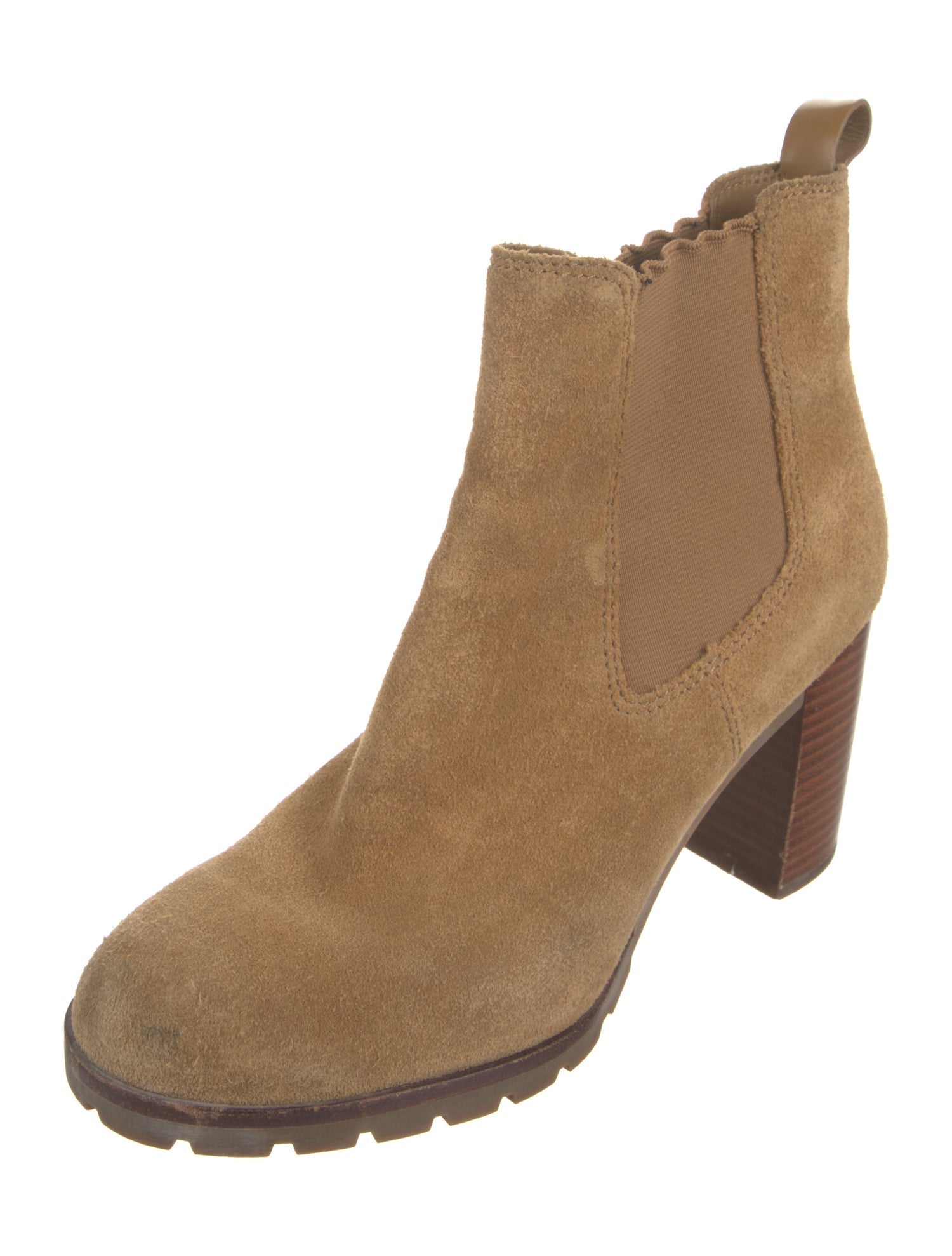 Tory Burch Suede Chelsea Boots