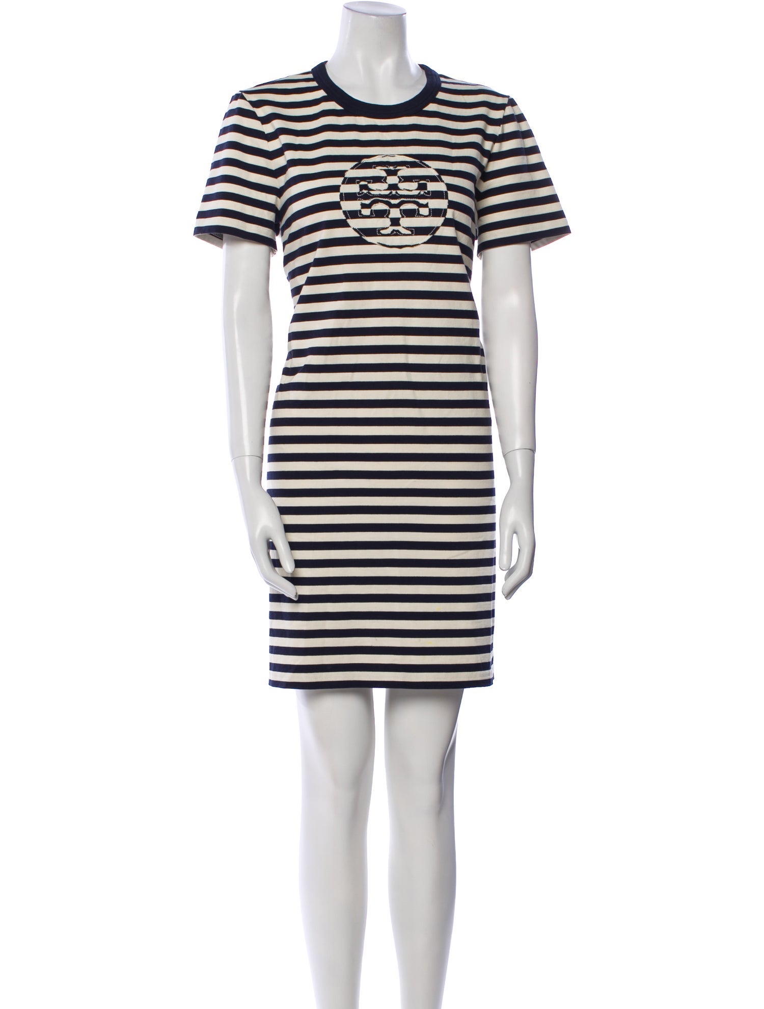 Tory Burch Striped Mini Dress