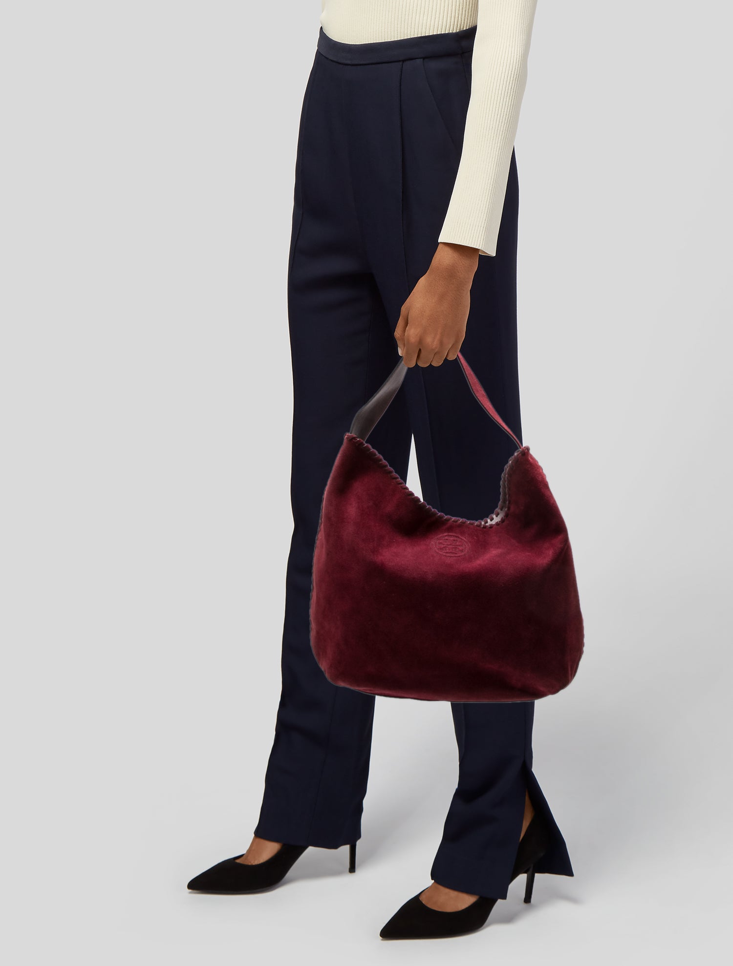 Tory Burch Suede Hobo