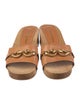Tory Burch Leather Slides