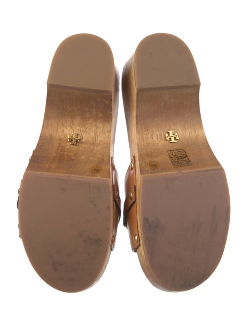Tory Burch Leather Slides