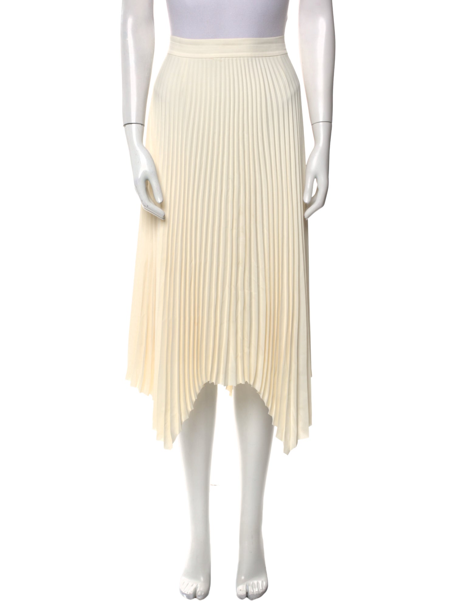 Tory Burch Raw-Edge Trim Knee-Length Skirt