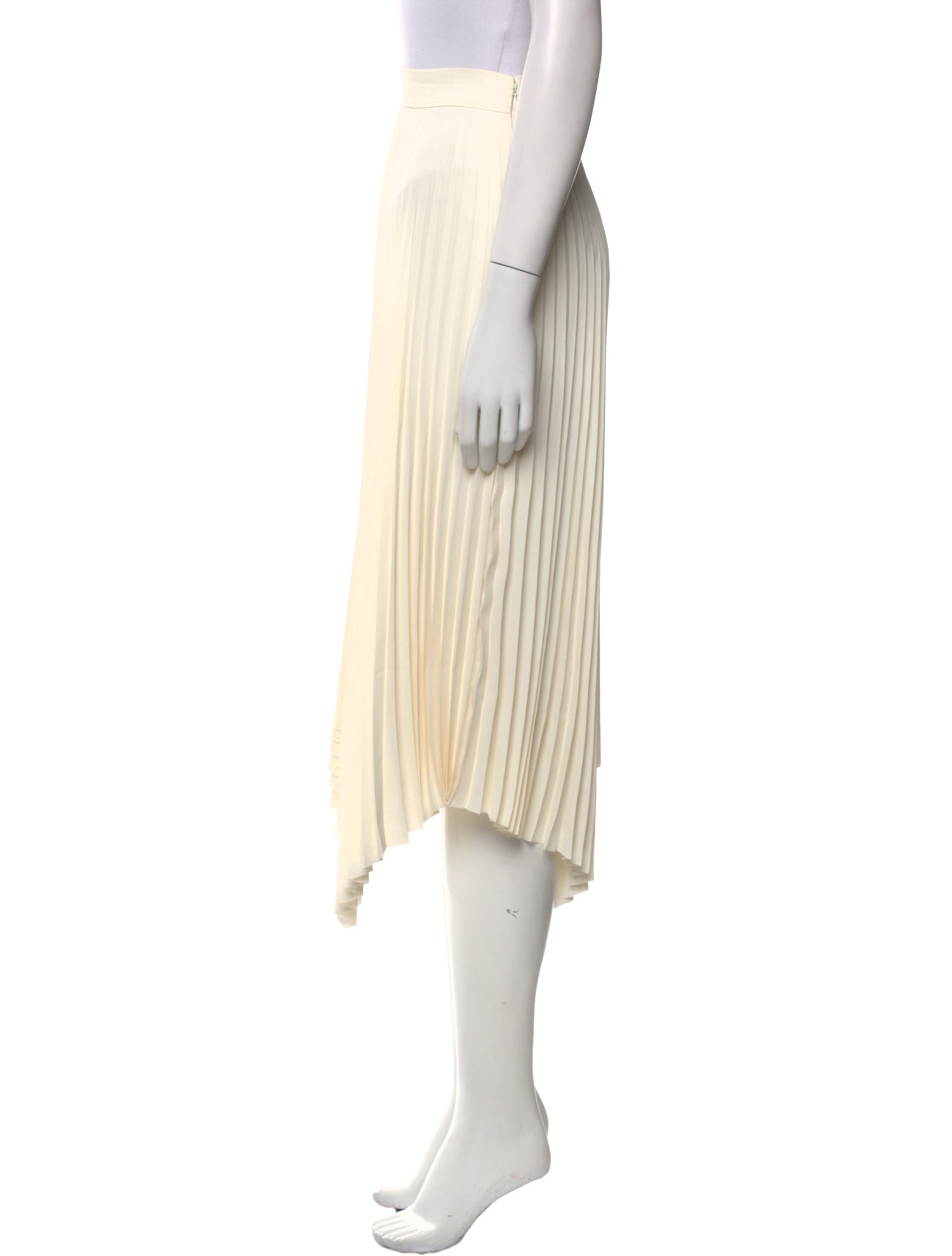 Tory Burch Raw-Edge Trim Knee-Length Skirt