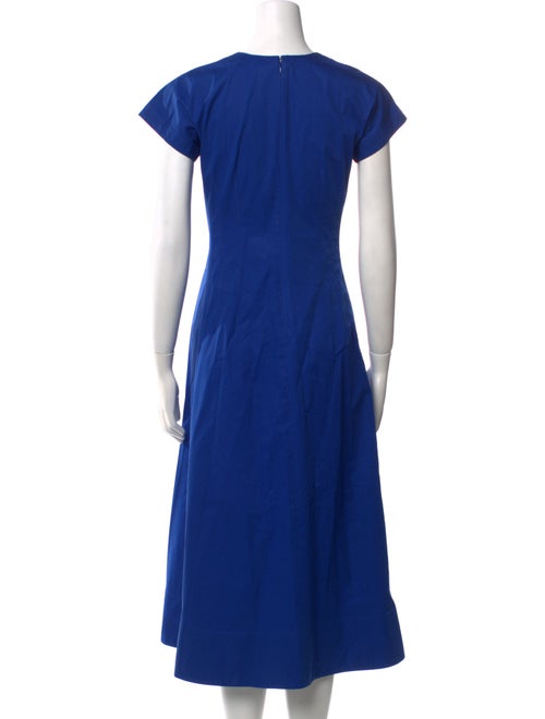 Tory Burch V-Neck Midi Length Dress