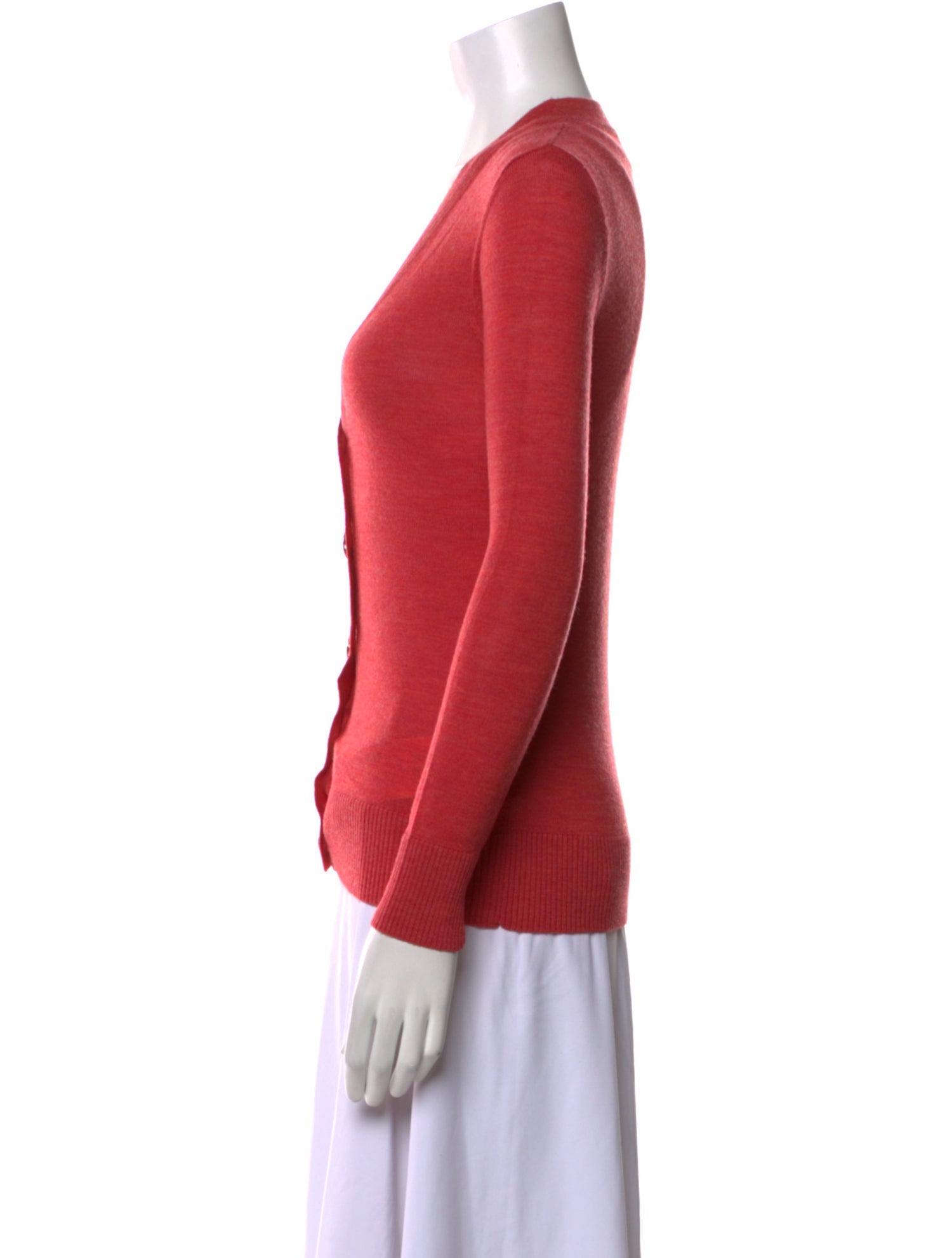 Tory Burch Merino Wool V-Neck Sweater