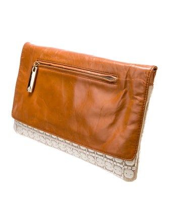 Tory Burch Canvas Clutch