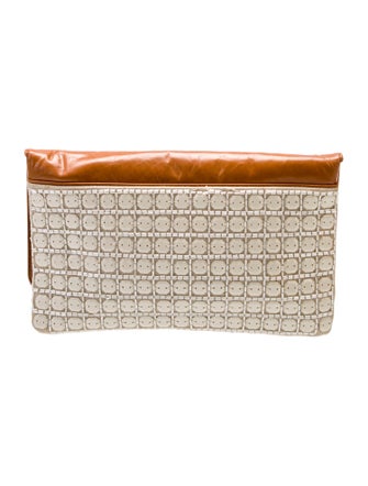 Tory Burch Canvas Clutch