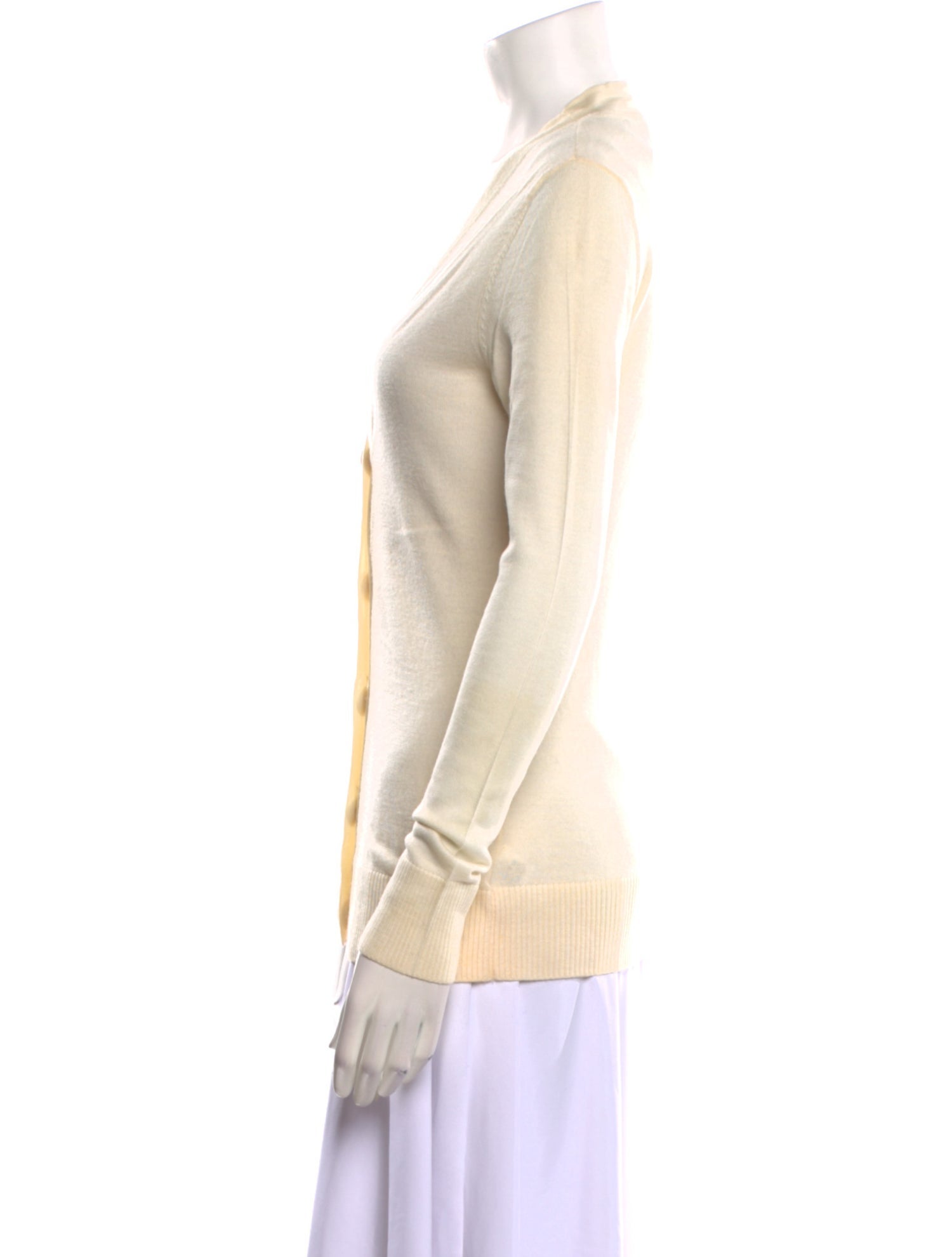 Tory Burch Merino Wool V-Neck Sweater