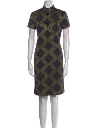 Tory Burch Printed Knee-Length Dress