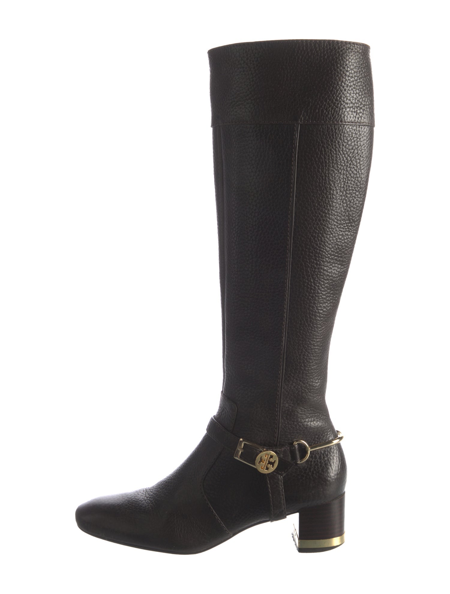 Tory Burch Leather Riding Boots