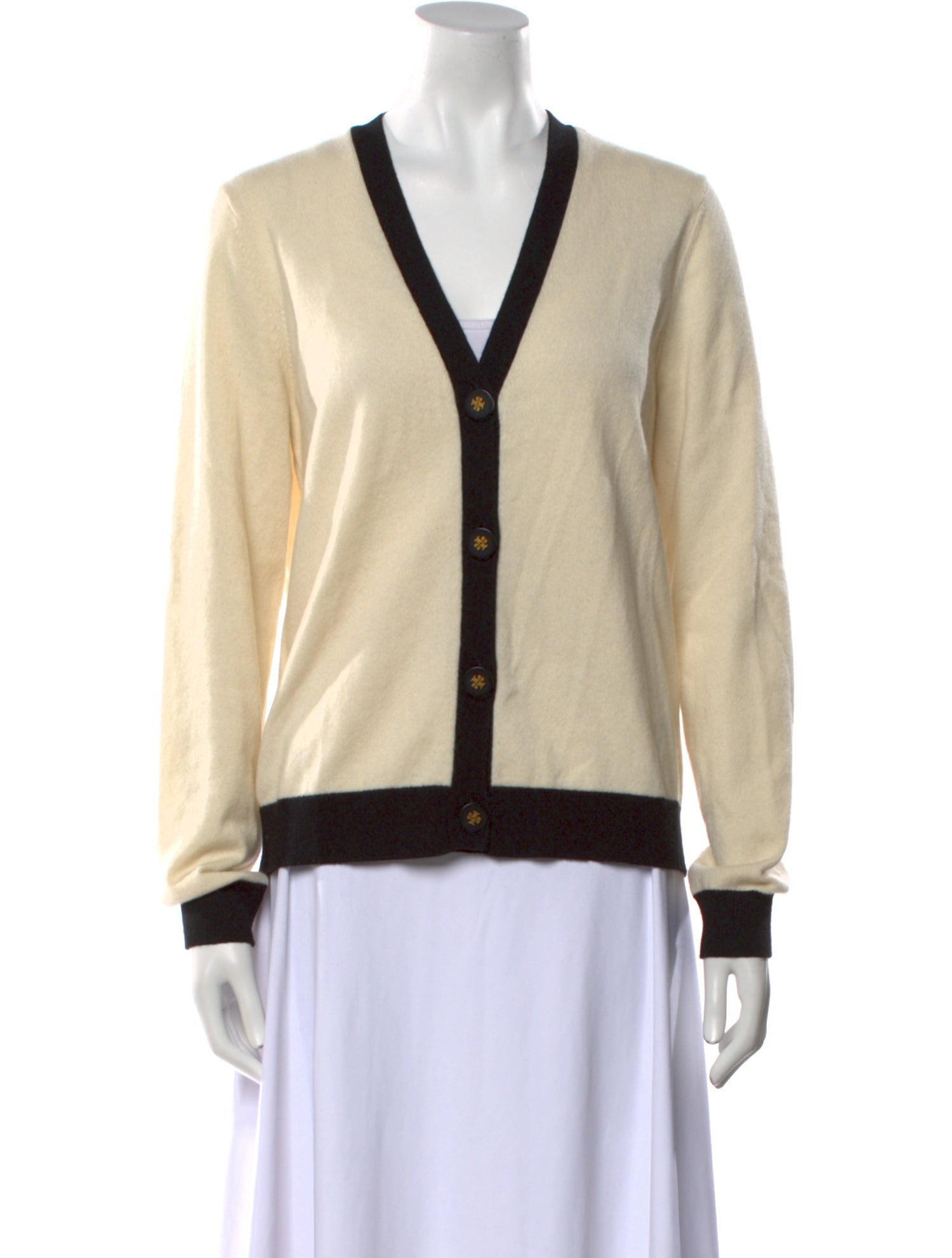 Tory Burch Cashmere V-Neck Sweater