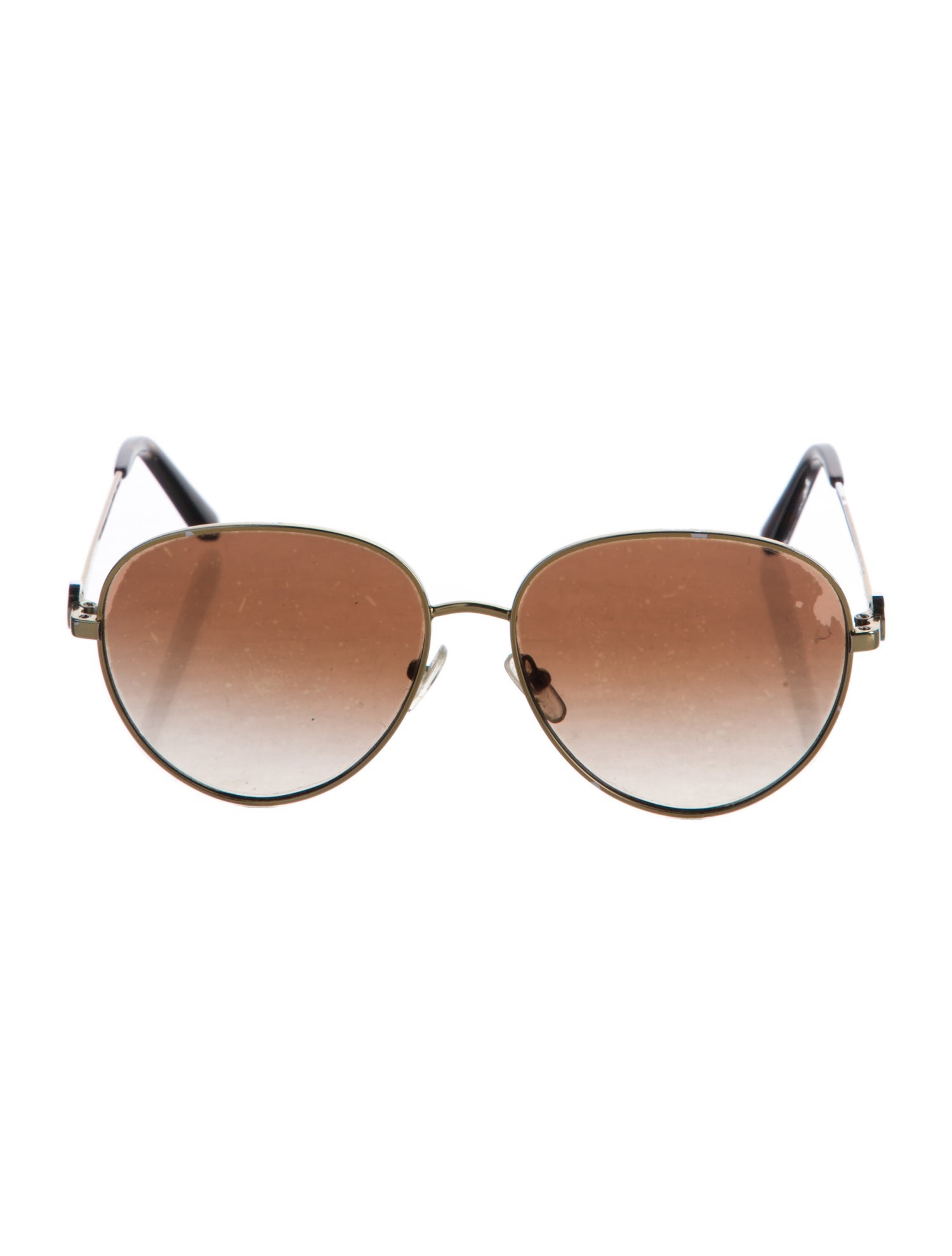 Tory Burch Aviator Gradient Sunglasses