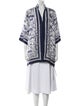 Tory Burch Silk Printed Robe