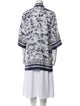 Tory Burch Silk Printed Robe