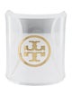 Tory Burch Resin Logo Cuff Bracelet