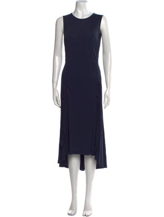 Tory Burch Crew Neck Long Dress