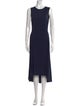 Tory Burch Crew Neck Long Dress