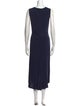 Tory Burch Crew Neck Long Dress