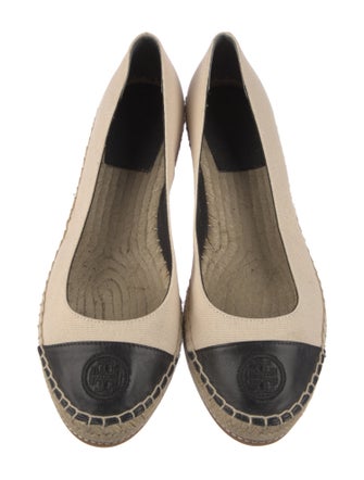 Tory Burch Canvas Animal Print Pumps
