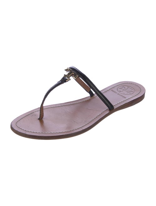 Tory Burch Leather T-Strap Sandals