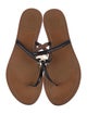 Tory Burch Leather T-Strap Sandals