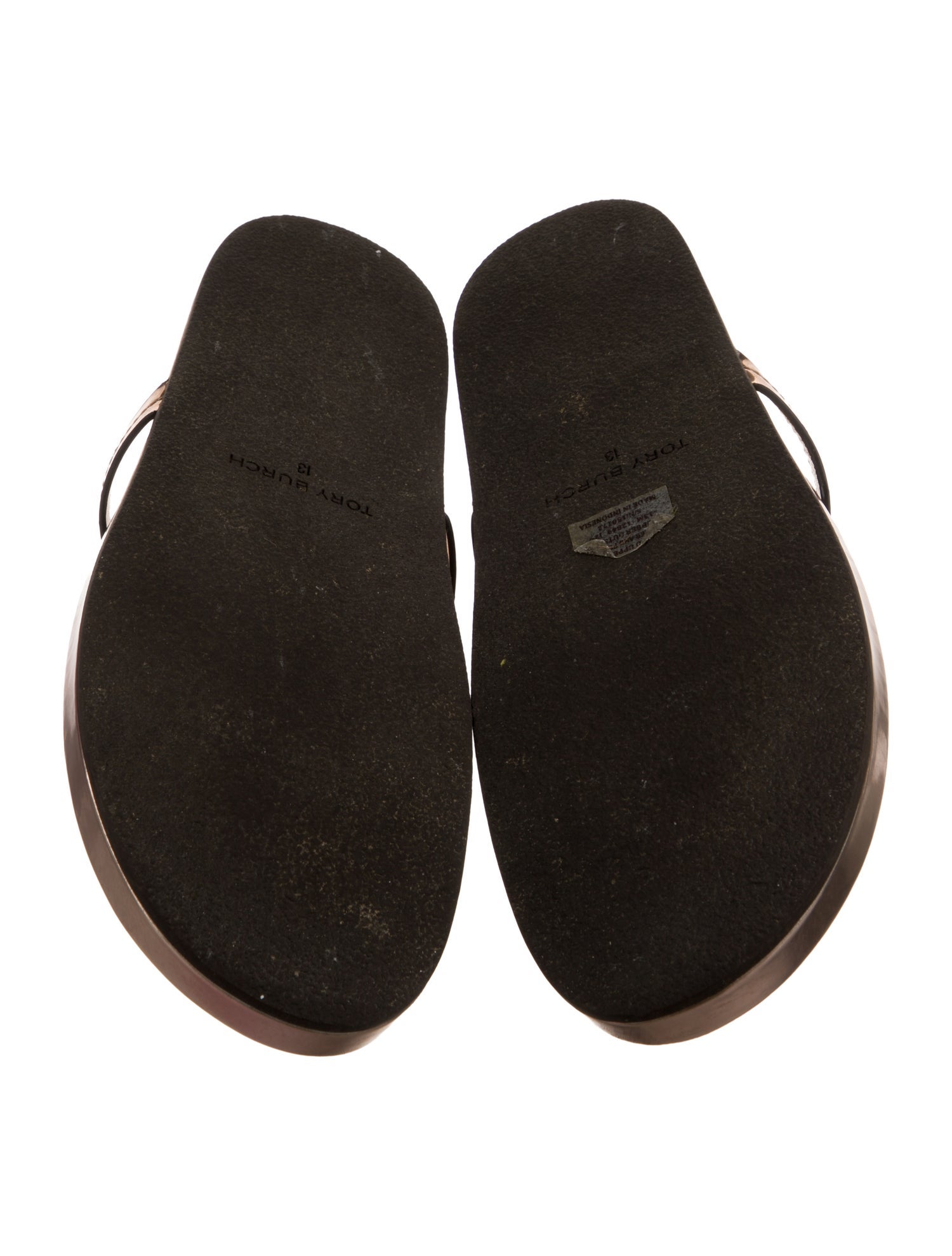 Tory Burch Patent Leather Slides