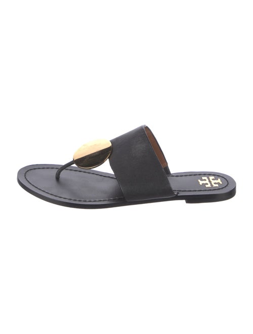 Tory Burch Leather Flip Flops