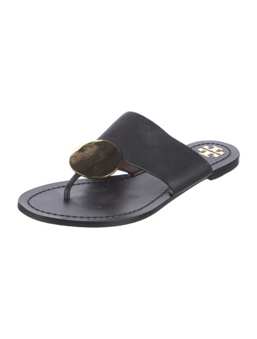 Tory Burch Leather Flip Flops