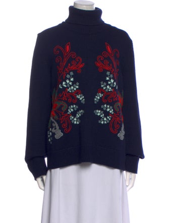 Tory Burch Wool Printed Sweater