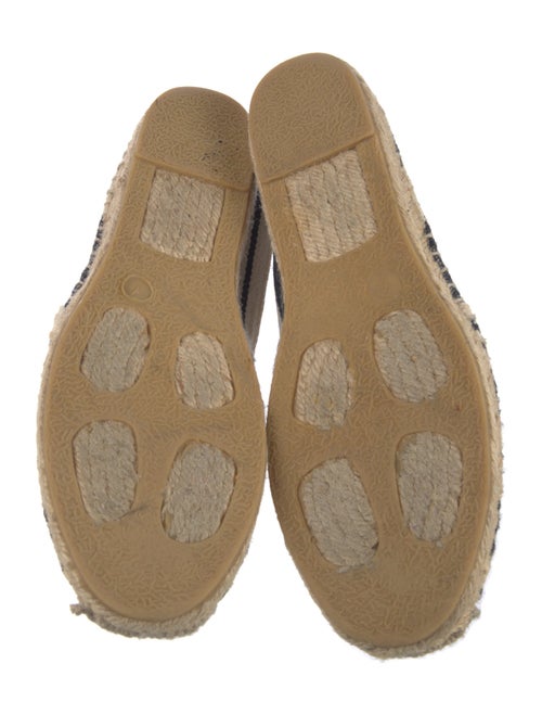 Tory Burch Signature Logo Canvas Espadrilles