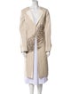 Tory Burch Linen Patterned Coat
