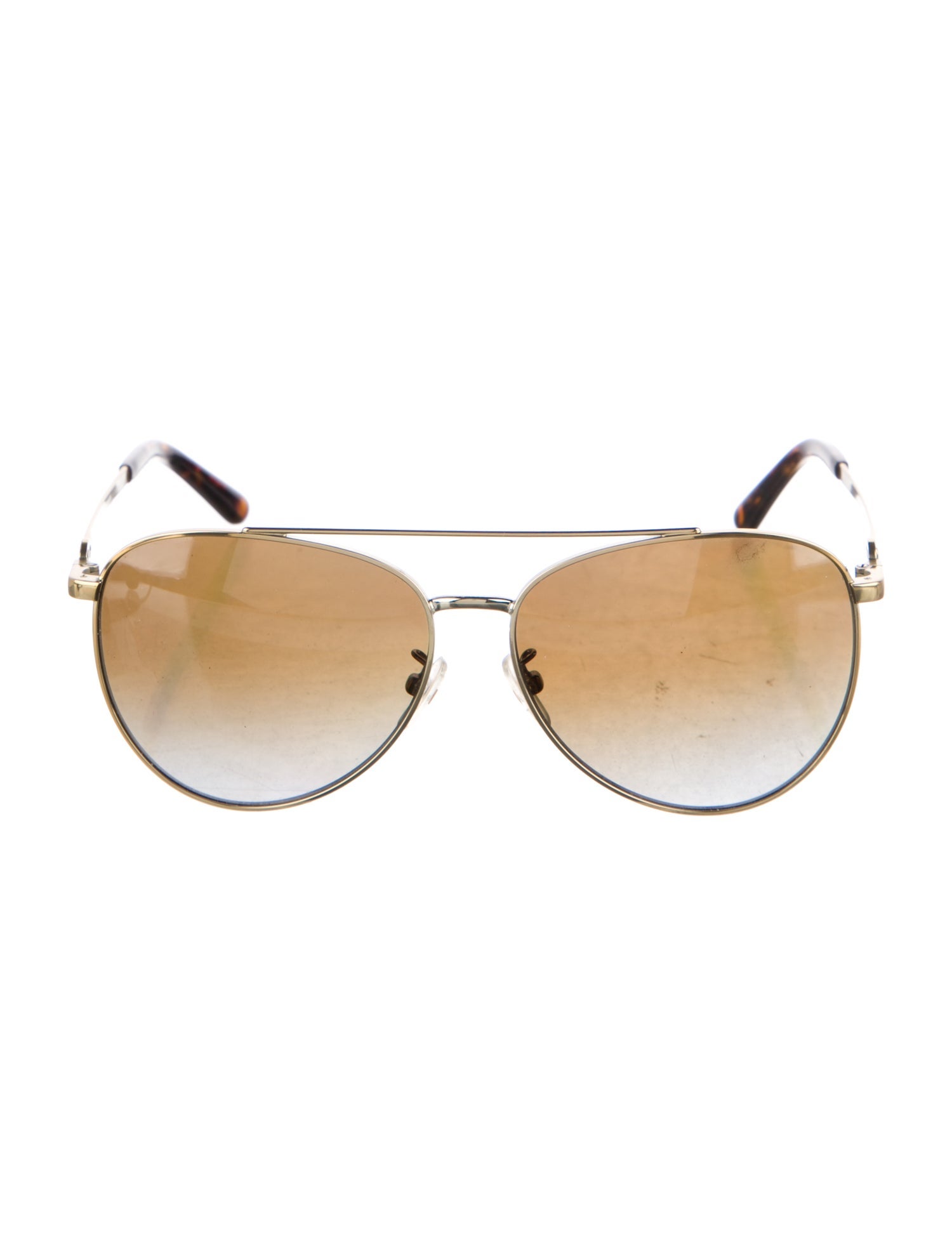 Tory Burch Aviator Gradient Sunglasses