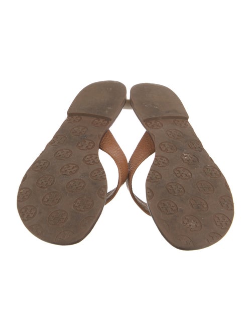Tory Burch Leather Flip Flops