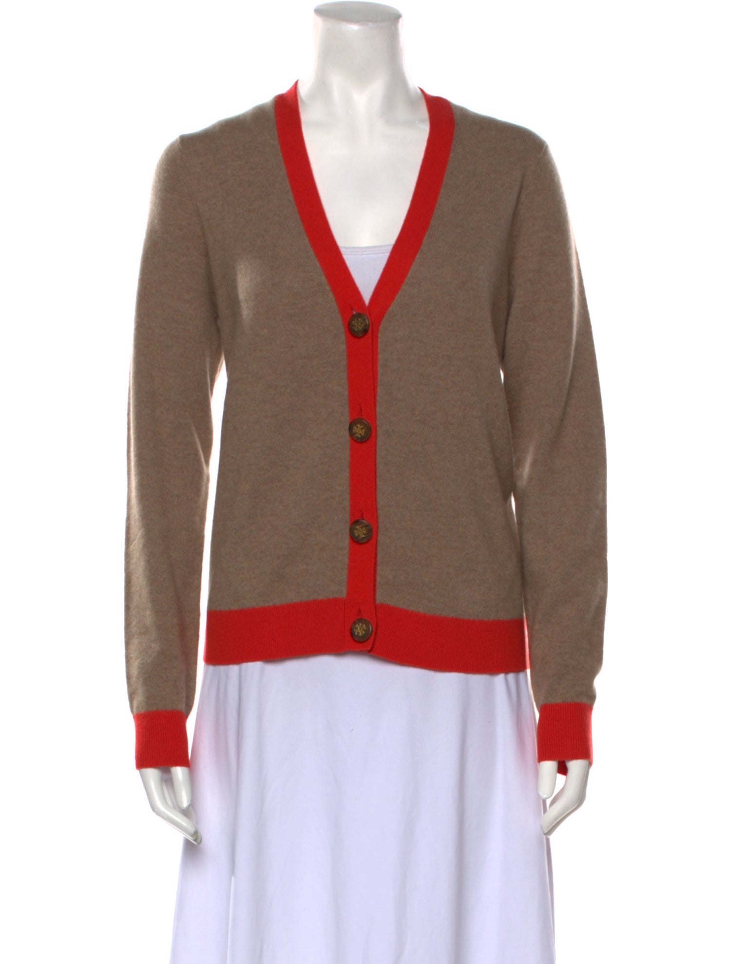 Tory Burch Cashmere V-Neck Sweater