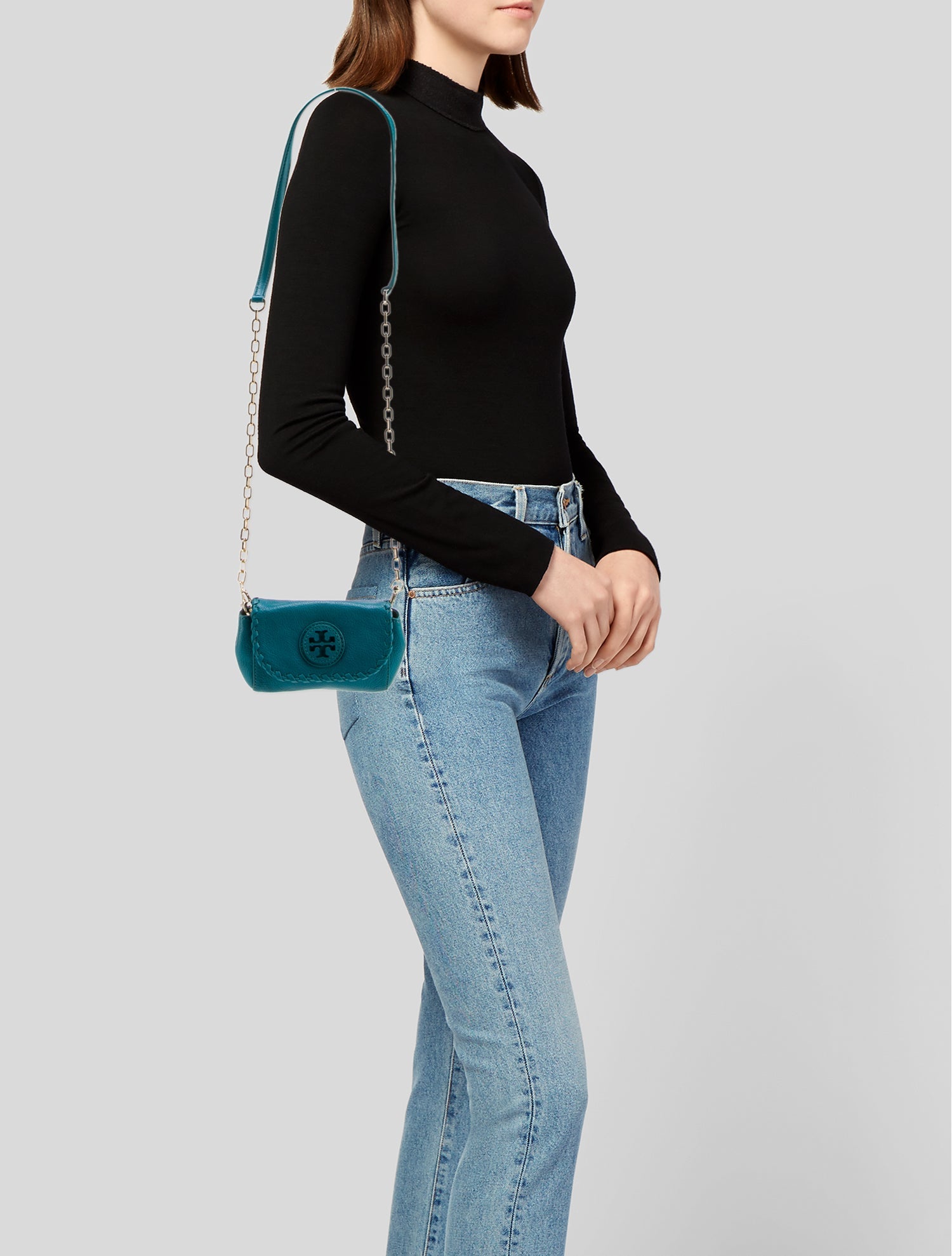 Tory Burch Leather Clutch