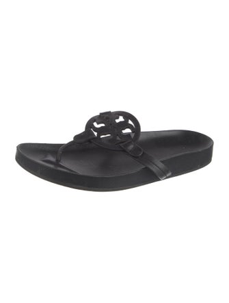 Tory Burch Leather Slides