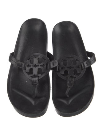 Tory Burch Leather Slides