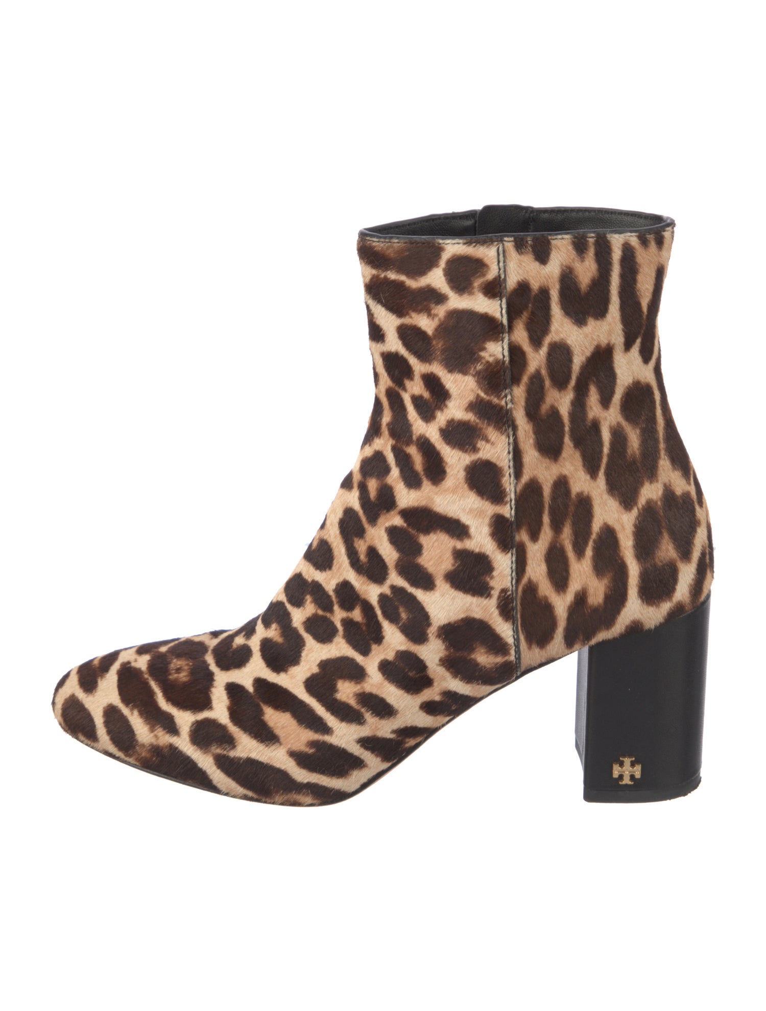 Tory Burch Ponyhair Animal Print Boots