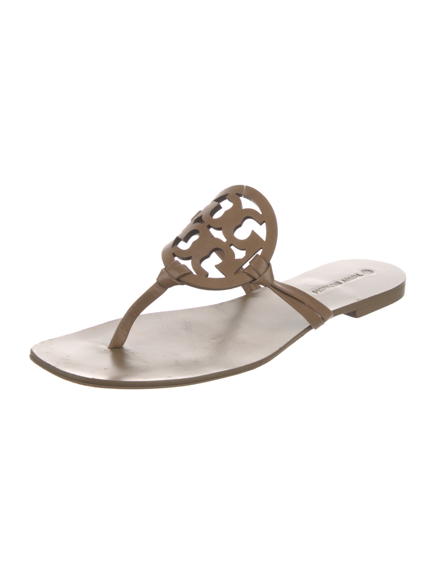 Tory Burch Leather Slides